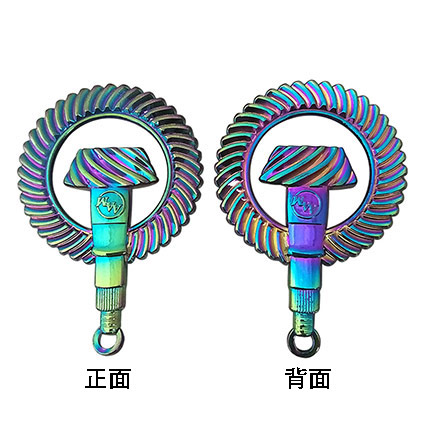 彩虹電鍍鑰匙圈、七彩電鍍鑰匙圈製作 七彩電鍍鑰匙圈3
